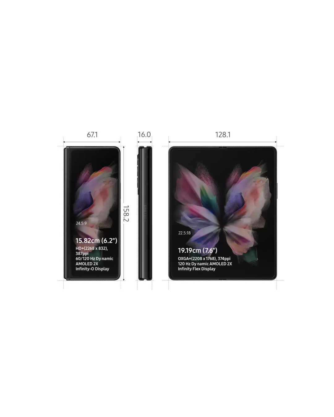Samsung Galaxy Z Fold 3 (Refurbished)